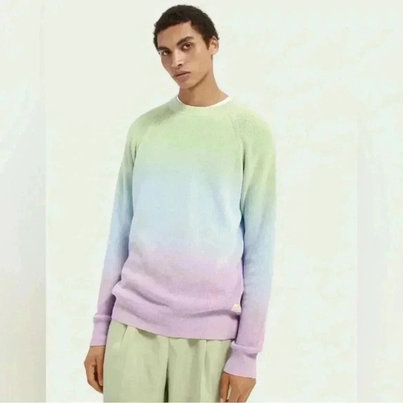 Scotch & Soda Other - Scotch & Soda Dip Dye Crewneck Sweater